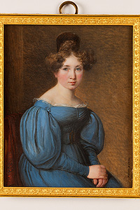 J. M. Holder: Junge Dame aus der Ulmer Familie Besserer, 1832