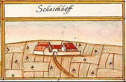 Schaichhof Kieser'sche Karte