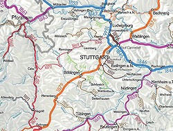 Entwicklung des Eisenbahnnetzes in Wrttemberg