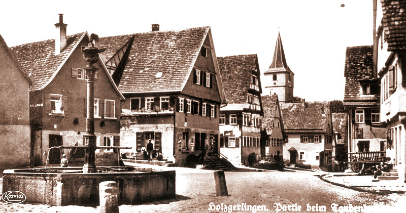 Alte Ansicht von Holzgerlingen