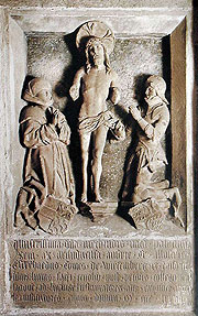 Das Sandsteinrelief in der Sindelfinger Martinskirche