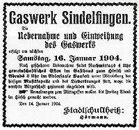 Anzeige